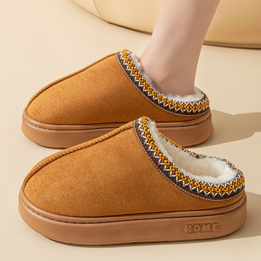 CozyLift Platform Winter Slippers