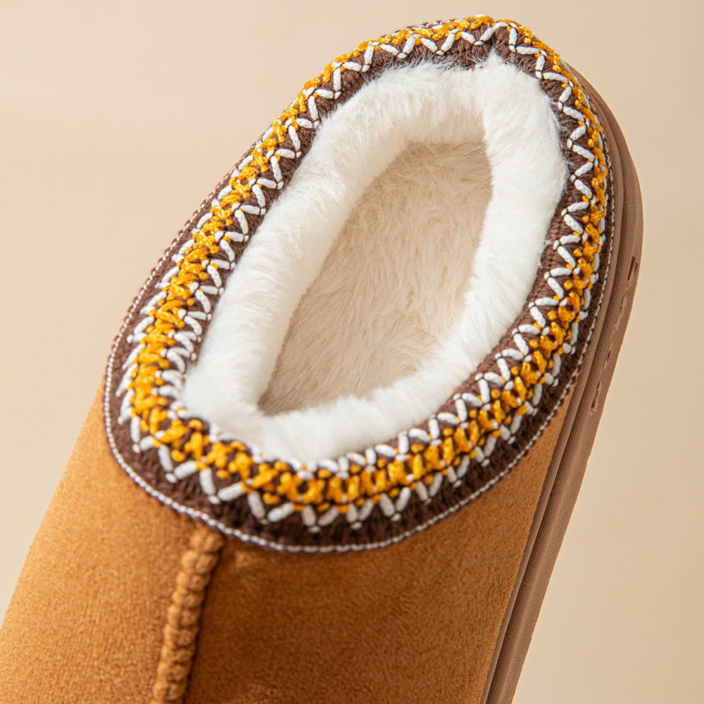 CozyLift Platform Winter Slippers