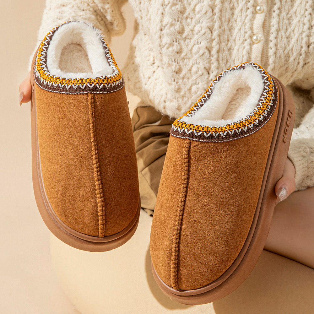 CozyLift Platform Winter Slippers