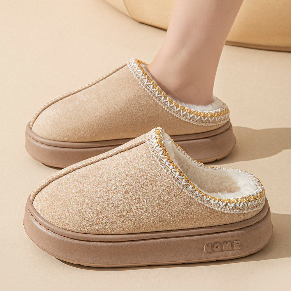 CozyLift Platform Winter Slippers